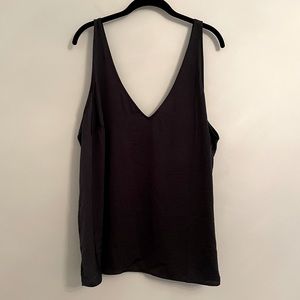 H&M Navy Swing Sleeveless Top